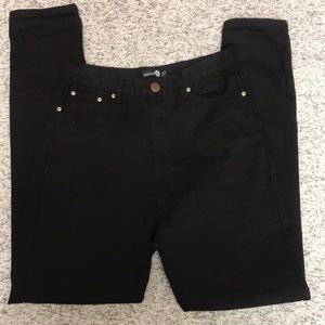 BooHoo black jeans